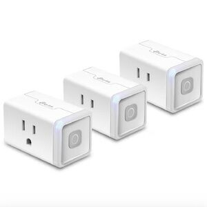 TP-Link Kasa HS103P3 Smart WiFi Plug Alexa Google Home Outlet 15A White 3 Pack